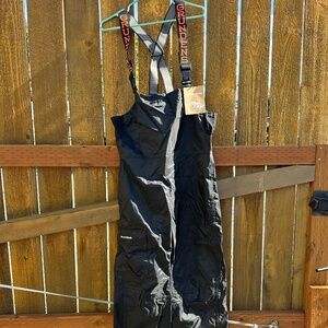 Grundens Weather Watch Bibs Black Size XS